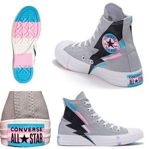 converse with lightning bolt